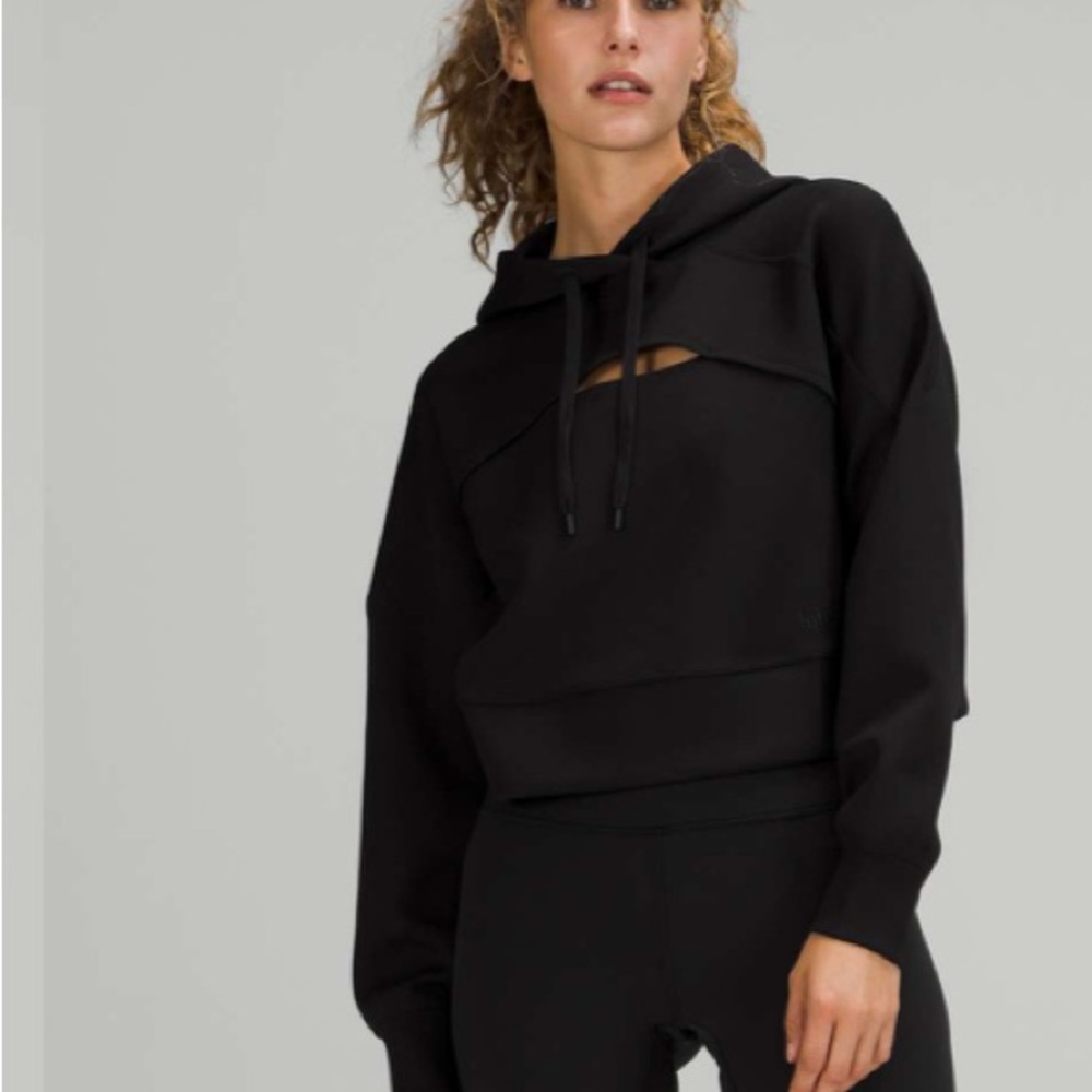 Lululemon Get Centered Black Hoodie